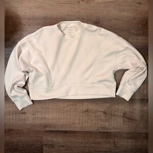 YPB Cream Mockneck Sweater